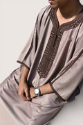 Brown Moroccan Thobe