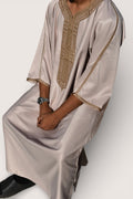 Light Brown Moroccan Thobe